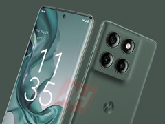 Edge 70 ser mycket ut som Motorolas andra senaste smartphones i Edge-serien. (Bildkälla: Android Headlines)