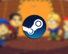 Puzzle Chambers är ett indie-pusselspel som släpptes redan 2017. På bilden - spelets omslagsbild med Steam-logotypen överlagrad på toppen. (Bildkälla: Steam)