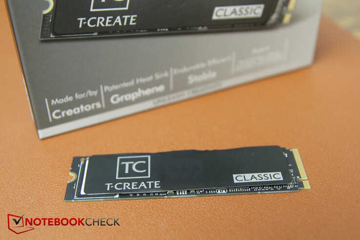 TeamGroup T-Create Classic PCIe Gen 4 SSD i test