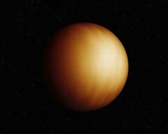 En konstnärlig skildring av exoplaneten WASP-18b (Bildkälla: NASA)