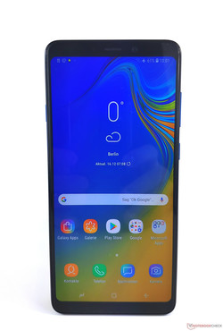Recenseras: Samsung Galaxy A9 2018. Recensionsex från notebooksbilliger.de.
