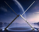 Lecoo Fighter 7000X 2026 kostar från cirka 1 163 dollar. På bilden: en reklambild som visar den bärbara datorns slimmade design.