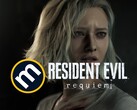 Grace från Resident Evil Requiem visas med Metacritic-logotyp