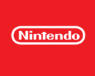 Den nuvarande logotypen för Nintendo i en röd bakgrund (bildkälla: Nintendo)