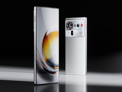 Nubia Z80 Ultra i en av sina fyra lanseringsfärger. (Bildkälla: Nubia)