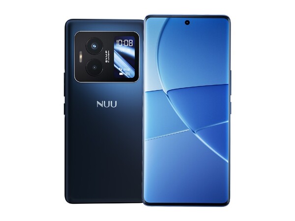 De två skärmarna på Nuu B40 är AMOLED-paneler. (Bildkälla: Nuu)