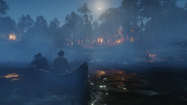 En bild som visar ett landskap i Red Dead Redemption 2.