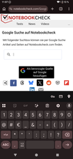 Recension av tangentbordet till Sony Xperia 1 VIII
