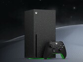 Bilden visar Xbox Series X Galaxy Black 2 TB med skivutgåva