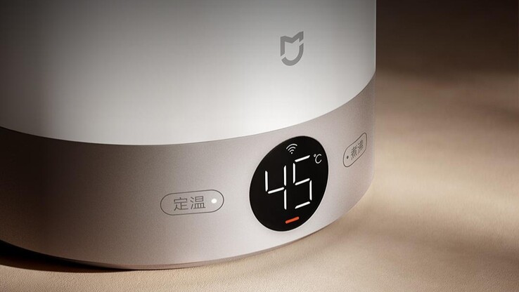 Xiaomi Mijia Constant Temperature Kettle 3 Pro har en display på basen. (Bildkälla: Xiaomi)