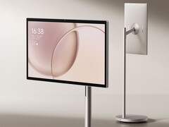 Smart Home Screen Max kostar cirka 557 USD i Kina. På bilden: en reklambild av den bärbara smarta skärmen. (Bildkälla: Xiaomi)