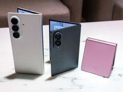 De nya modellerna i Galaxy Z-serien.