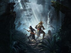 Huvudpersonerna Naoe (vänster) och Yasuke (höger) från Assassin&#039;s Creed Shadows. (Bildkälla: Ubisoft)