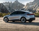 Model Y 2026 i Quicksilver. (Bildkälla: Tesla)