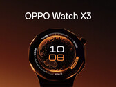 Oppo Watch X3 behåller sin föregångares lyxiga design.