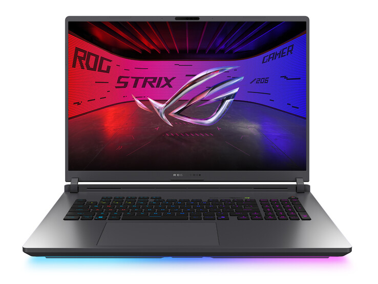 ROG Strix G18 2026 väger 3,2 kg och mäter 399 x 298 x 23,5–32 mm.