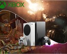 Kommande Xbox-exklusiva titlar: Gears of War: E-Day och Clockwork Revolution med Xbox Series-konsoler och logotyp.