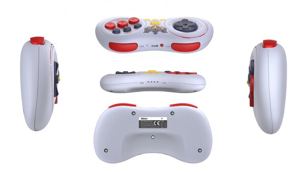 8BitDo M30 Bluetooth Gamepad Earthion Edition har samma funktioner som standardversionen. (Bildkälla: Superdeluxe Games) 