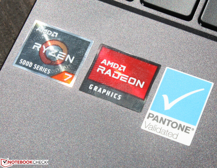 AMD Ryzen 7 5800H - 45-wattsversionen för mobila enheter.