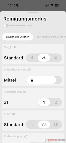 Rengöringslägen