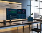 Dell UltraSharp 52 Thunderbolt Hub Monitor kan anslutas till fyra datorer samtidigt. (Bildkälla: Dell)