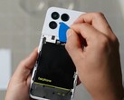 Fairphone 6:s batteri är särskilt lätt att byta ut. (Bildkälla: iFixit)