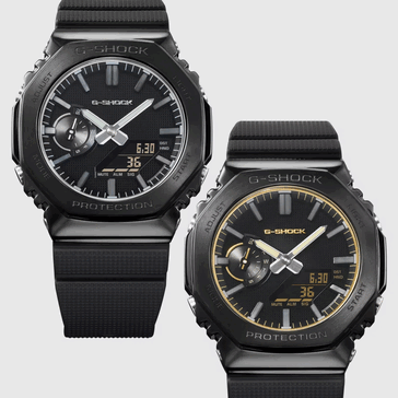 G-Shock GM-2100LXB-1AJF och GM-2100LXB-1A9JF (från vänster till höger)