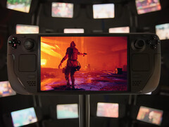 Halloween Horrors spelpaket kommer att upphöra att gälla den 22 november 2025. På bilden: Steam Deck kör kontroll. (Bildkälla: Valve - redigerad)