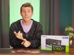LTT kommer inte att publicera en fristående RTX 5060 Ti granskningsvideo. (Bildkälla: Linus Tech Tips på YouTube)