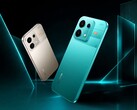 Realme P4s kommer att finnas i antingen grått eller turkos.