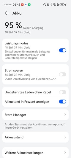 Huawei Pura 80 Ultra: Batteri