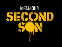 Logotypen för den sista titeln i Infamous-serien (Infamous: Second Son) av Sucker Punch (bildkälla: PlayStation YT)