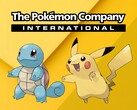 Pokémon Company-logotypen ses ovanför varelser (Bildkälla: The Pokémon Company med redigeringar)