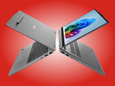 IdeaPad 5 2-i-1 14Q8Y11 kan magnetiskt förvara sin Linear Pen på baksidan.