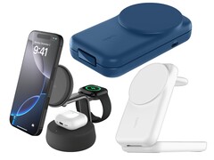 Belkin UltraCharge Collection trådlösa laddare stöder Qi2.2 25W snabb trådlös laddning. (Bildkälla: Belkin)