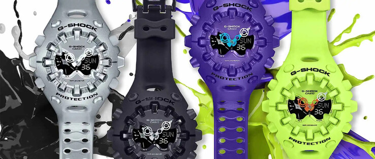 Casio G-Shock GA-V01-klockan finns i fyra färger. (Bildkälla: Casio)