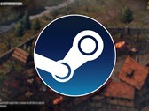 En bild som visar Steam-logotypen och spelet Thronebreaker: The Witcher Tales, nu med 80 % rabatt.