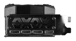 KFA2 GeForce RTX 3080 SG12 GB externa portar (Källa: KFA2)