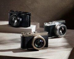Lumix L10 finns i tre färger, varav Titanium Gold erbjuds som en begränsad upplaga.