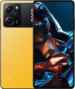 Poco X5 Pro i gul färg