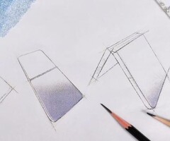 Skisser av Magic V Flip2 (Bildkälla: Jimmy Choo på Instagram)