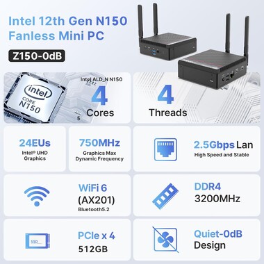 Minidatorn har en snabb Ethernet-port (Bildkälla: Minix)