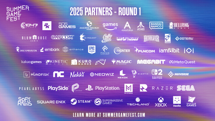 Round 1 partners på Summer Game Fest 2025 (Bildkälla: Summer Game Fest)