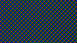 Subpixel-arrangemang