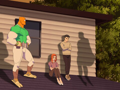 De hotande skuggorna av de sci-fi-konflikter som kommer att prägla resten av serien slutar att vara skuggor här.