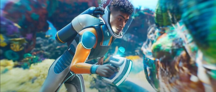 En skärmdump från Subnautica 2 teaser (Bildkälla: Subnautica 2 på YouTube)