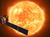 En bild av solen tagen av Solar Orbiter (Bildkälla: ESA; beskuren)