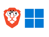 Brave blockerar en viktig funktion i Windows 11 som standard. (Bildkälla: Brave-logotypen och Windows 11-logotypen, med ändringar)