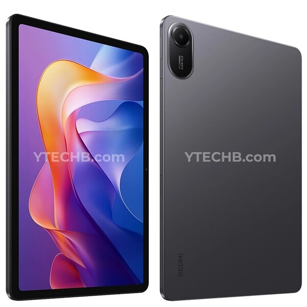 Redmi Pad 2 kommer att ha en metallisk konstruktion men en omdesignad kameraö. (Bildkälla: Ytechb)