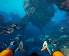 Subnautica 2 kommer att innehålla co-op-spel och spelarna kommer att kunna välja om de vill spela solo eller med en vän. (Bildkälla: Steam)